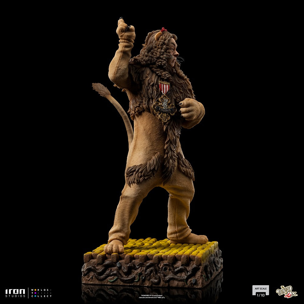 Estátua Leão Covarde - Mágico de Oz - Art Scale 1/10 - Iron Studios