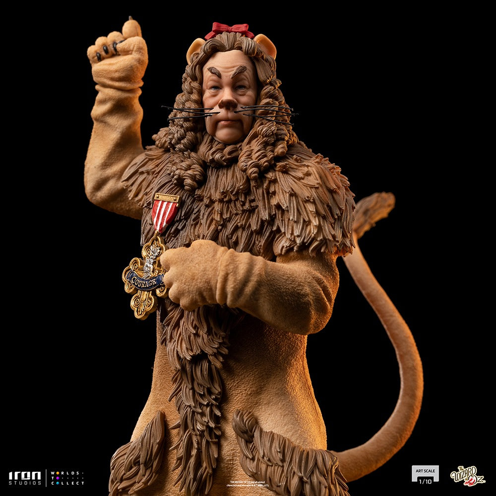 Estátua Leão Covarde - Mágico de Oz - Art Scale 1/10 - Iron Studios ...