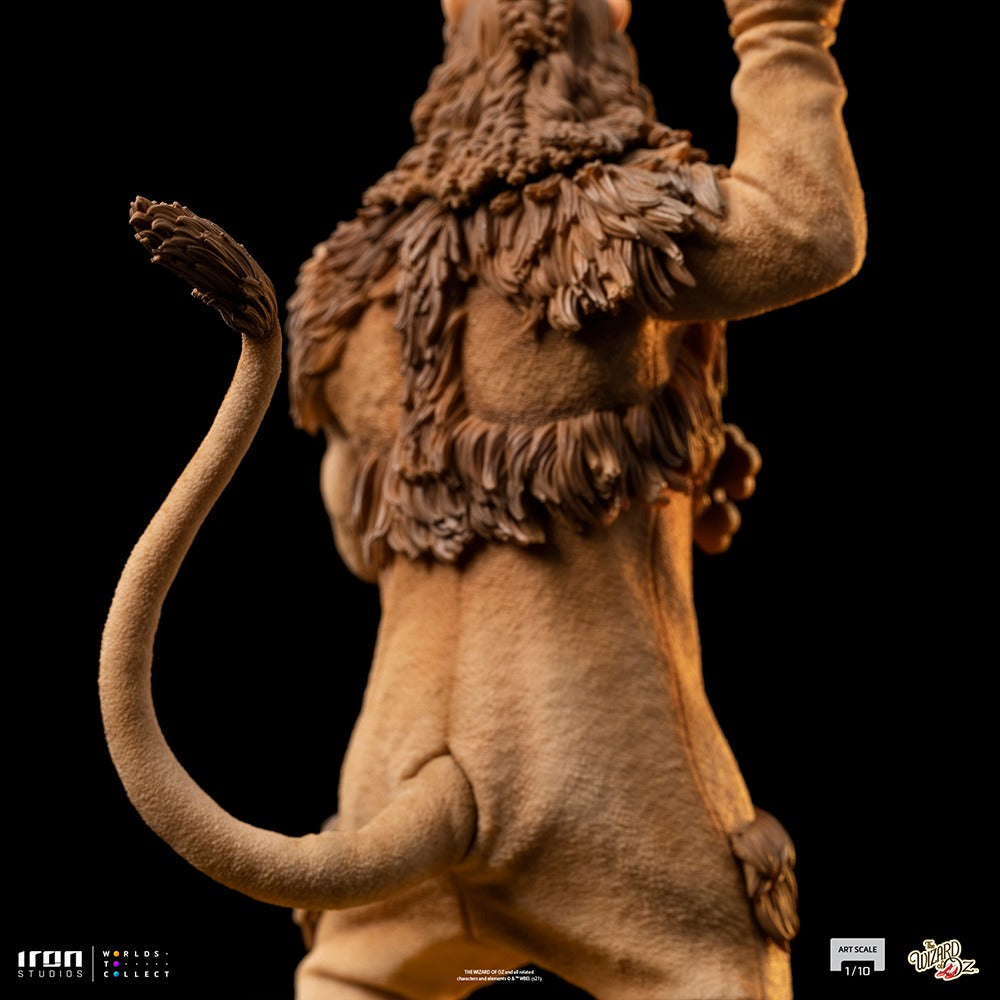 Estátua Leão Covarde - Mágico de Oz - Art Scale 1/10 - Iron Studios