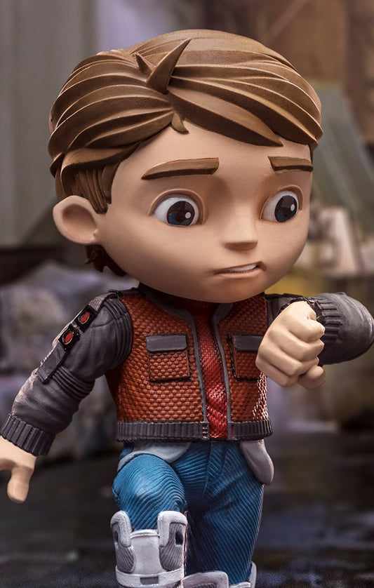Estátua Marty Mcfly - De Volta para o Futuro - MiniCo - Iron Studios