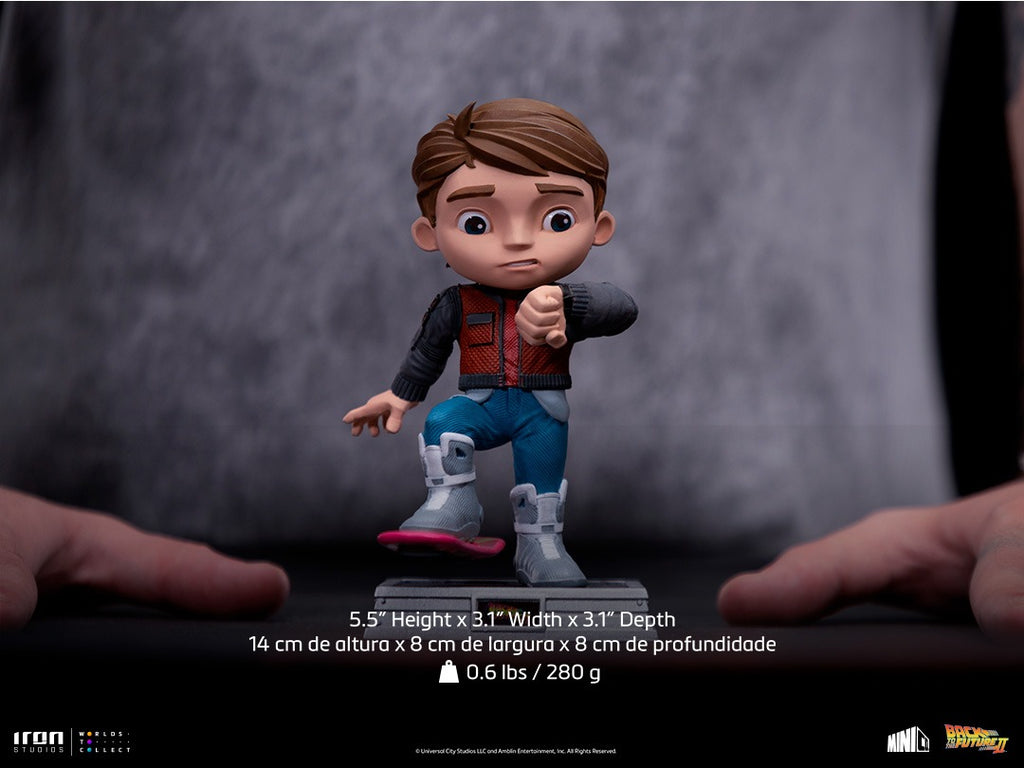 Estátua Marty Mcfly - De Volta para o Futuro - MiniCo - Iron Studios