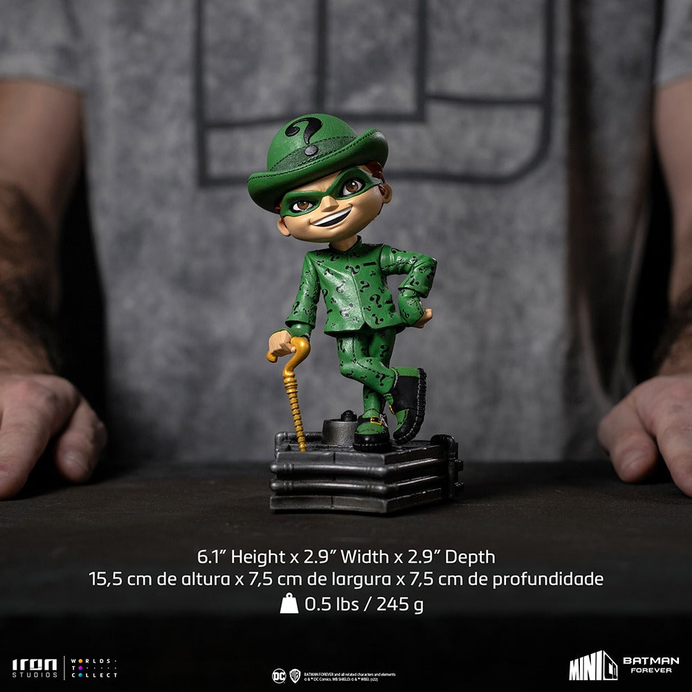 Estátua Charada - Batman Forever - MiniCo - Iron Studios