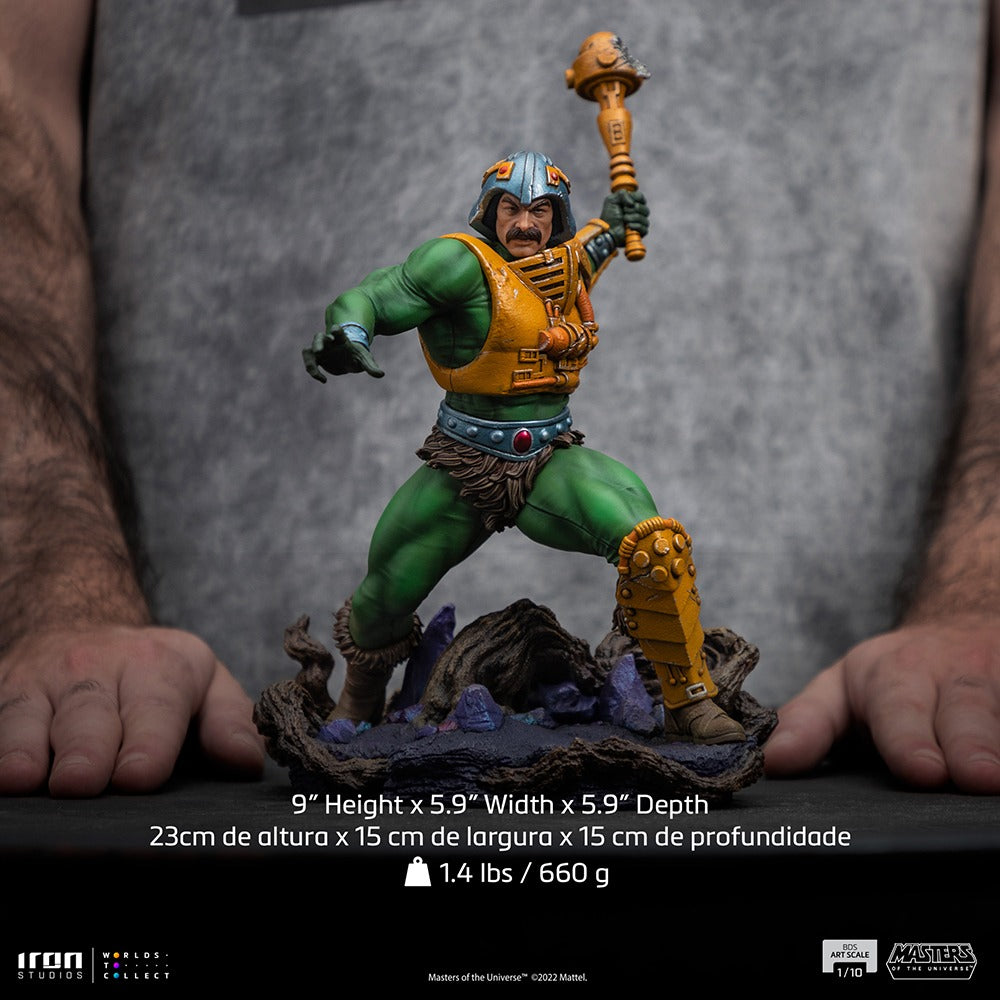 Estátua Mentor - He-Man e os Mestres do Universo - BDS Art Scale 1/10 - Iron Studios