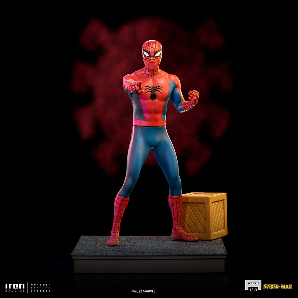 Estátua Homem Aranha `60s - Animated Series - Art Scale 1/10 - Iron Studios