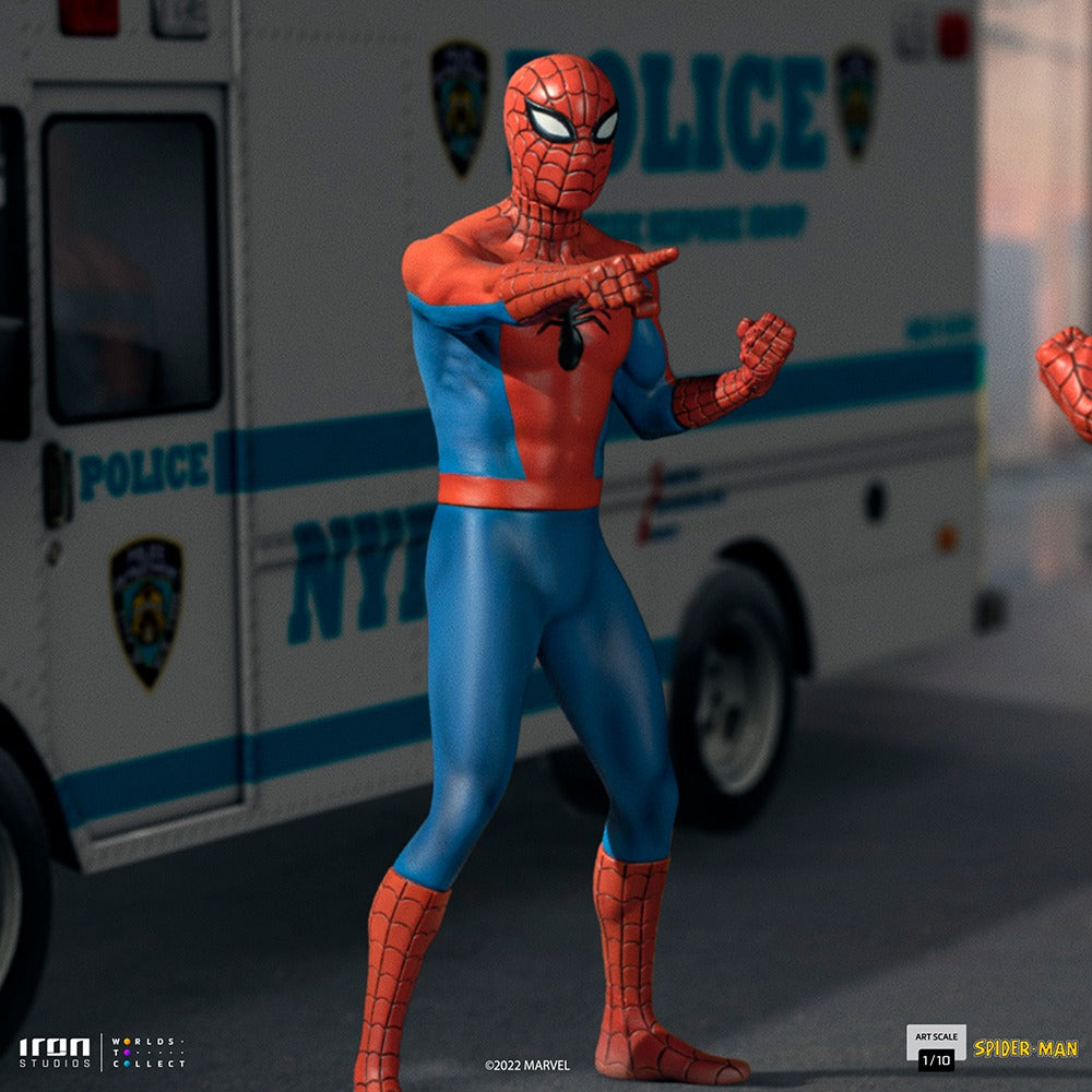 Estátua Homem Aranha `60s - Animated Series - Art Scale 1/10 - Iron Studios