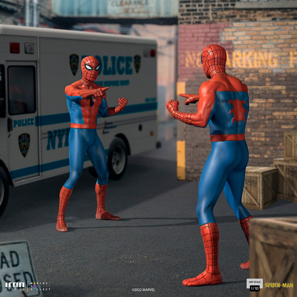 Estátua Homem Aranha `60s - Animated Series - Art Scale 1/10 - Iron Studios