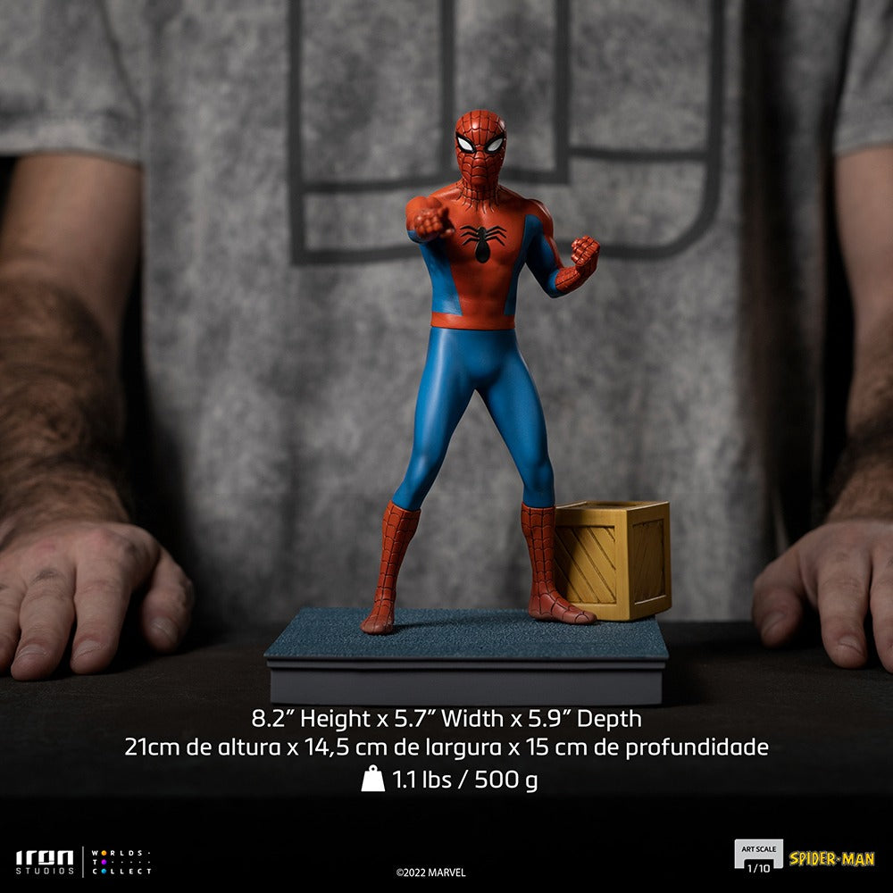 Estátua Homem Aranha `60s - Animated Series - Art Scale 1/10 - Iron Studios