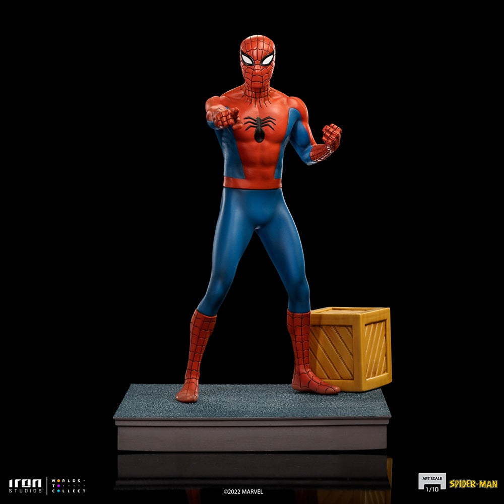 Estátua Homem Aranha `60s - Animated Series - Art Scale 1/10 - Iron Studios