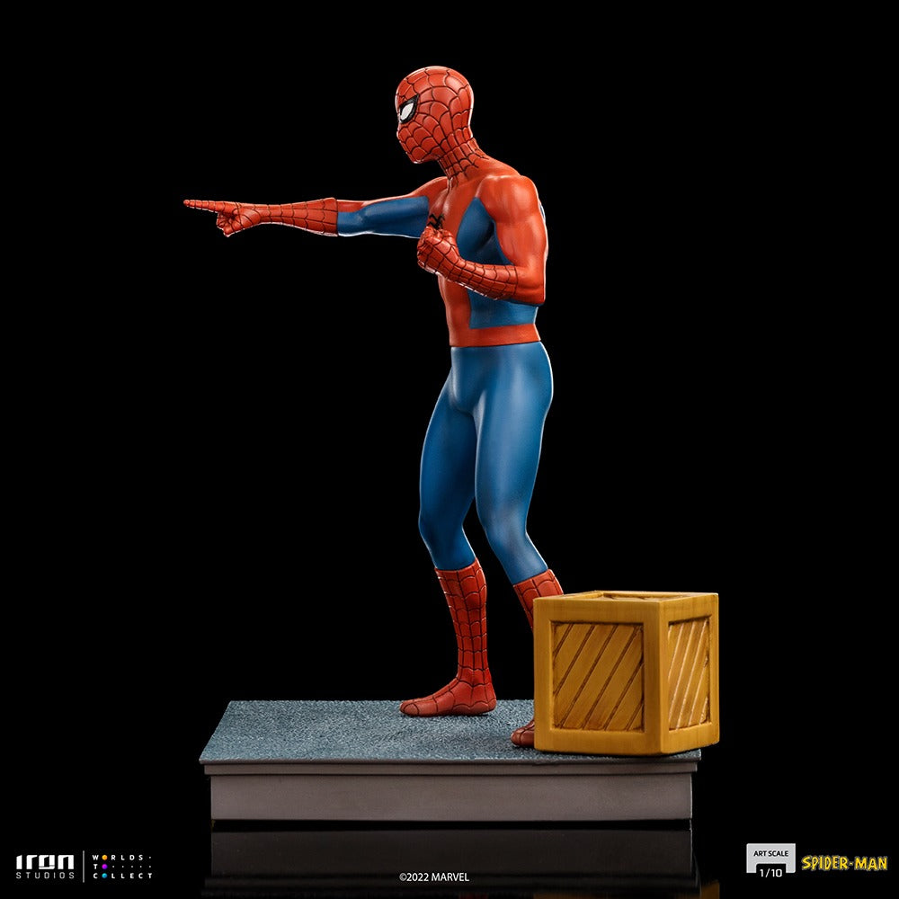 Estátua Homem Aranha `60s - Animated Series - Art Scale 1/10 - Iron Studios