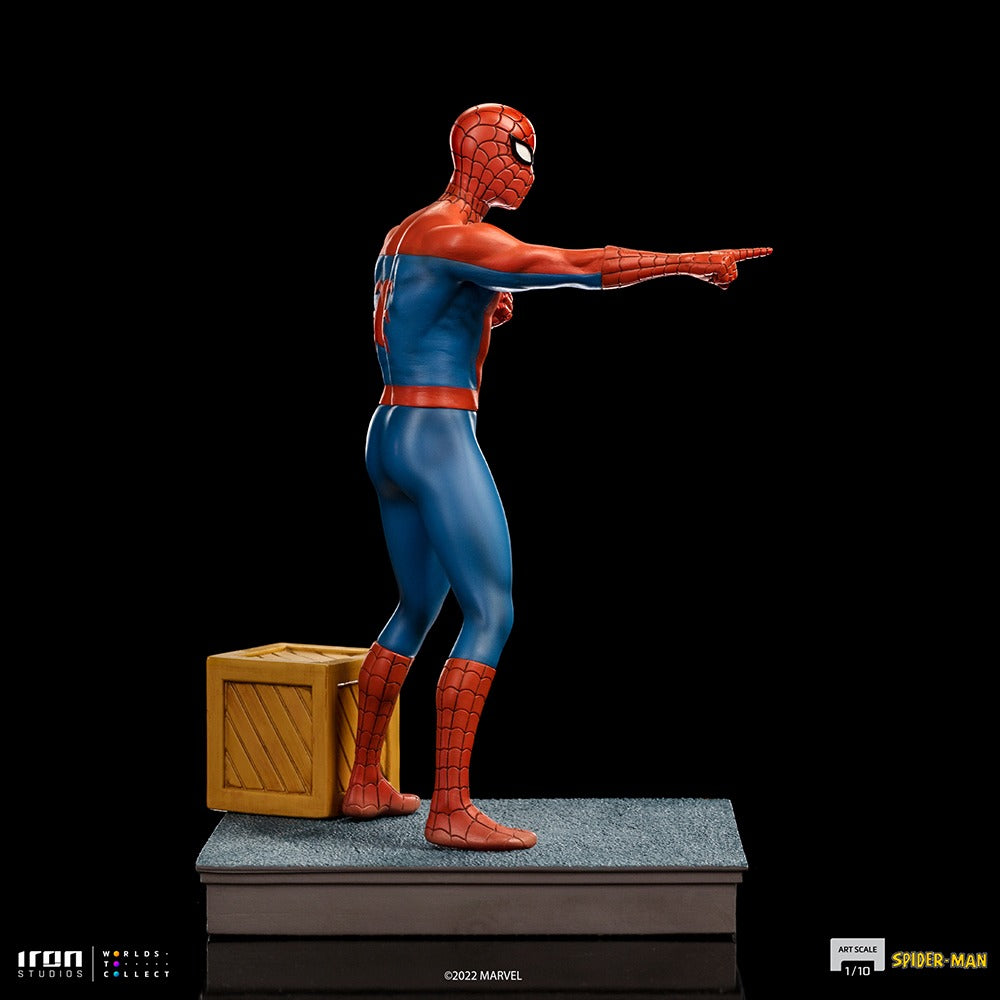 Estátua Homem Aranha `60s - Animated Series - Art Scale 1/10 - Iron Studios