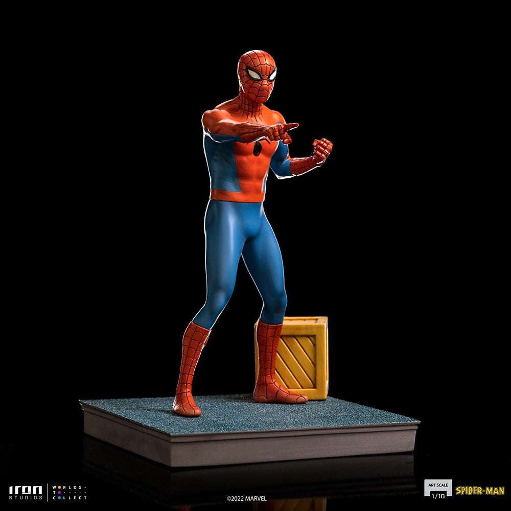 Estátua Homem Aranha `60s - Animated Series - Art Scale 1/10 - Iron Studios
