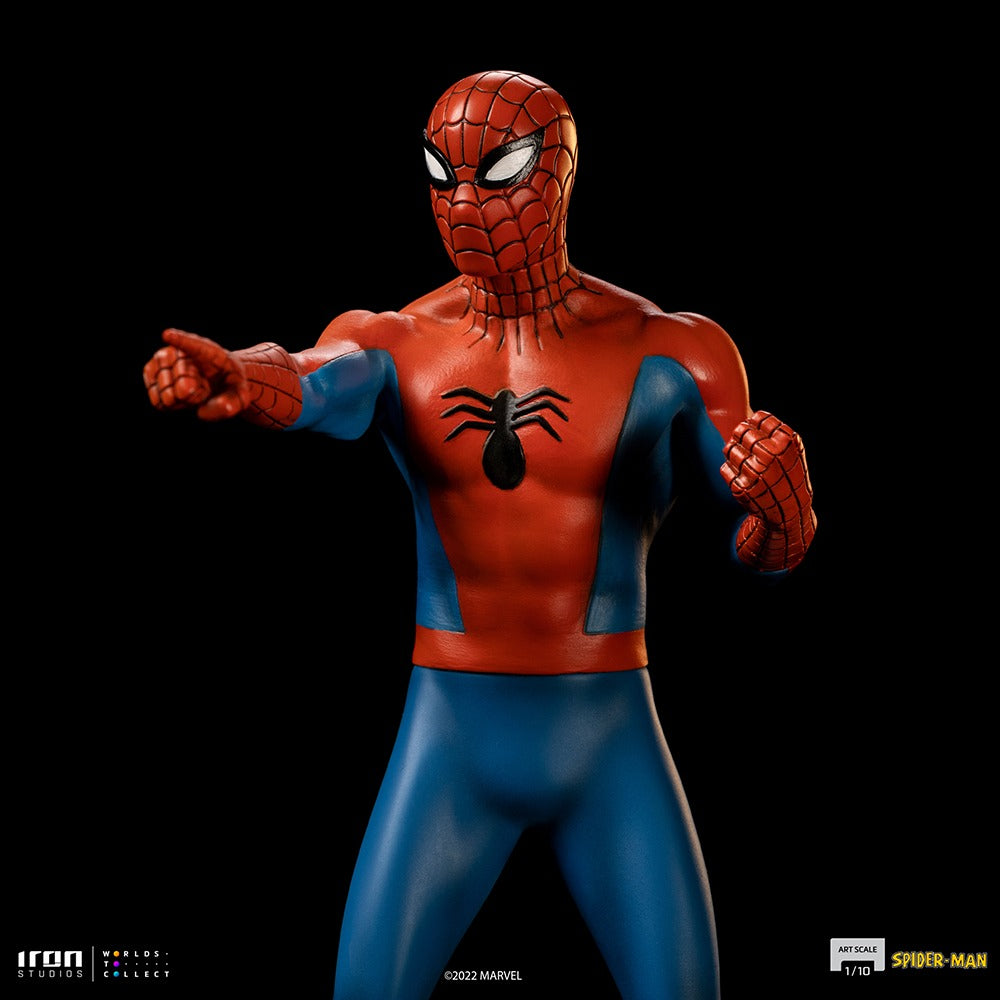 Estátua Homem Aranha `60s - Animated Series - Art Scale 1/10 - Iron Studios