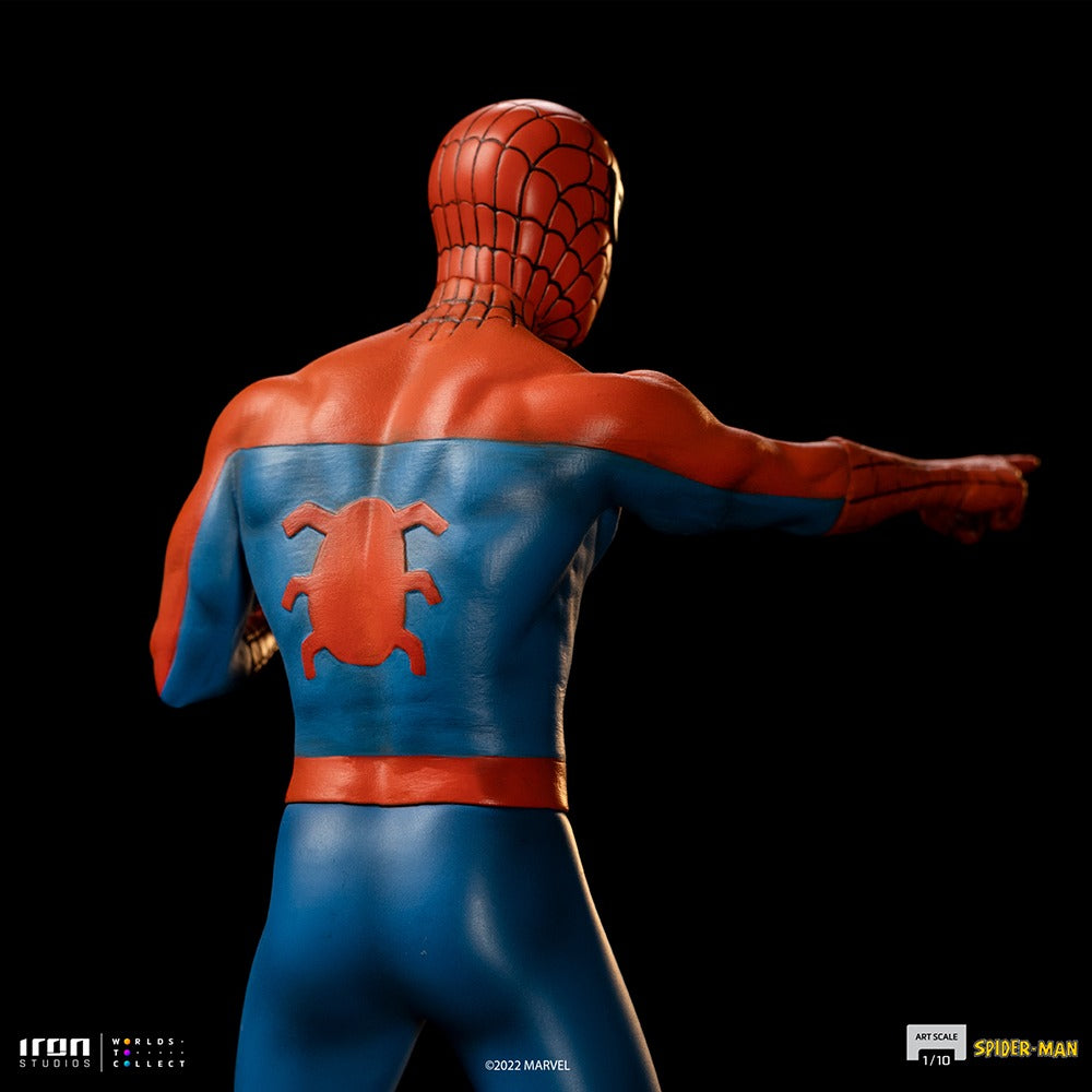 Estátua Homem Aranha `60s - Animated Series - Art Scale 1/10 - Iron Studios