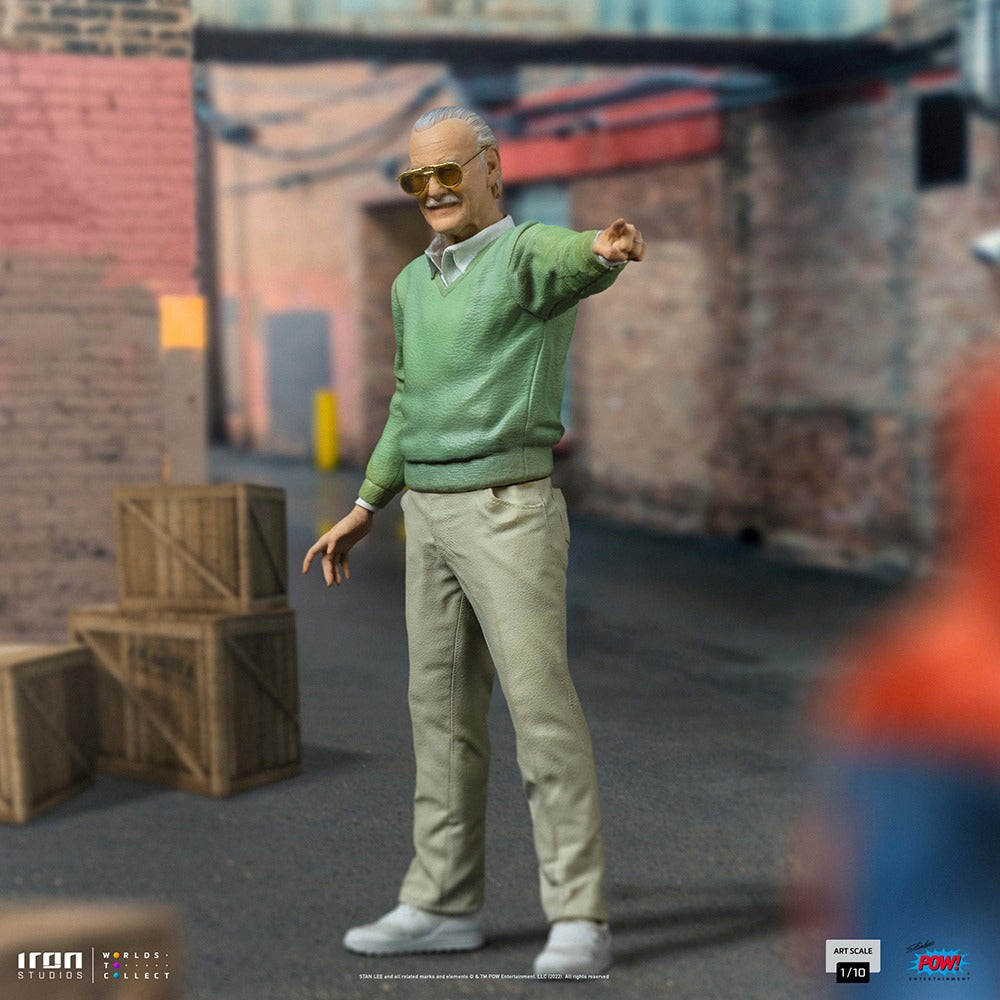 Estátua Stan Lee Legendary Years - Pow - Art Scale 1/10 - Iron Studios
