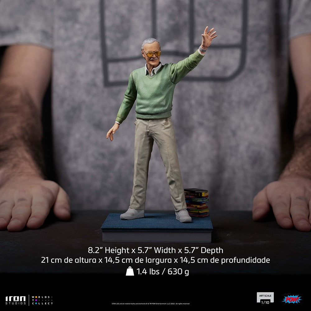 Estátua Stan Lee Legendary Years - Pow - Art Scale 1/10 - Iron Studios