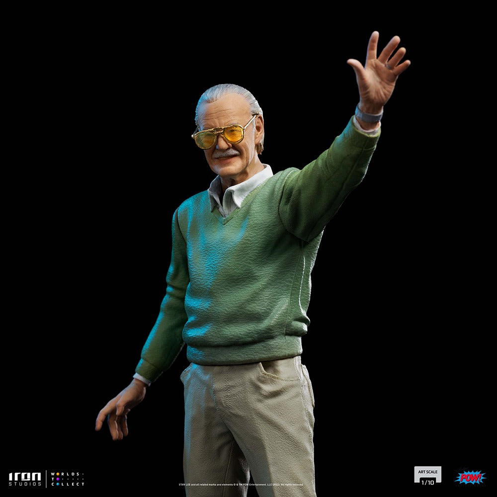 Estátua Stan Lee Legendary Years - Pow - Art Scale 1/10 - Iron Studios