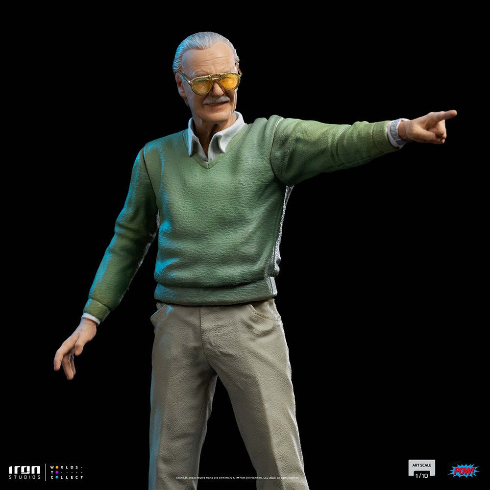 Estátua Stan Lee Legendary Years - Pow - Art Scale 1/10 - Iron Studios