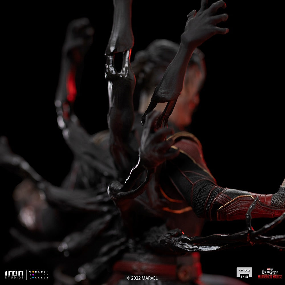 Estátua Defensor Estranho Zumbi - Dr Estranho no Multiverso da Loucura - Art Scale 1/10 - Iron Studios