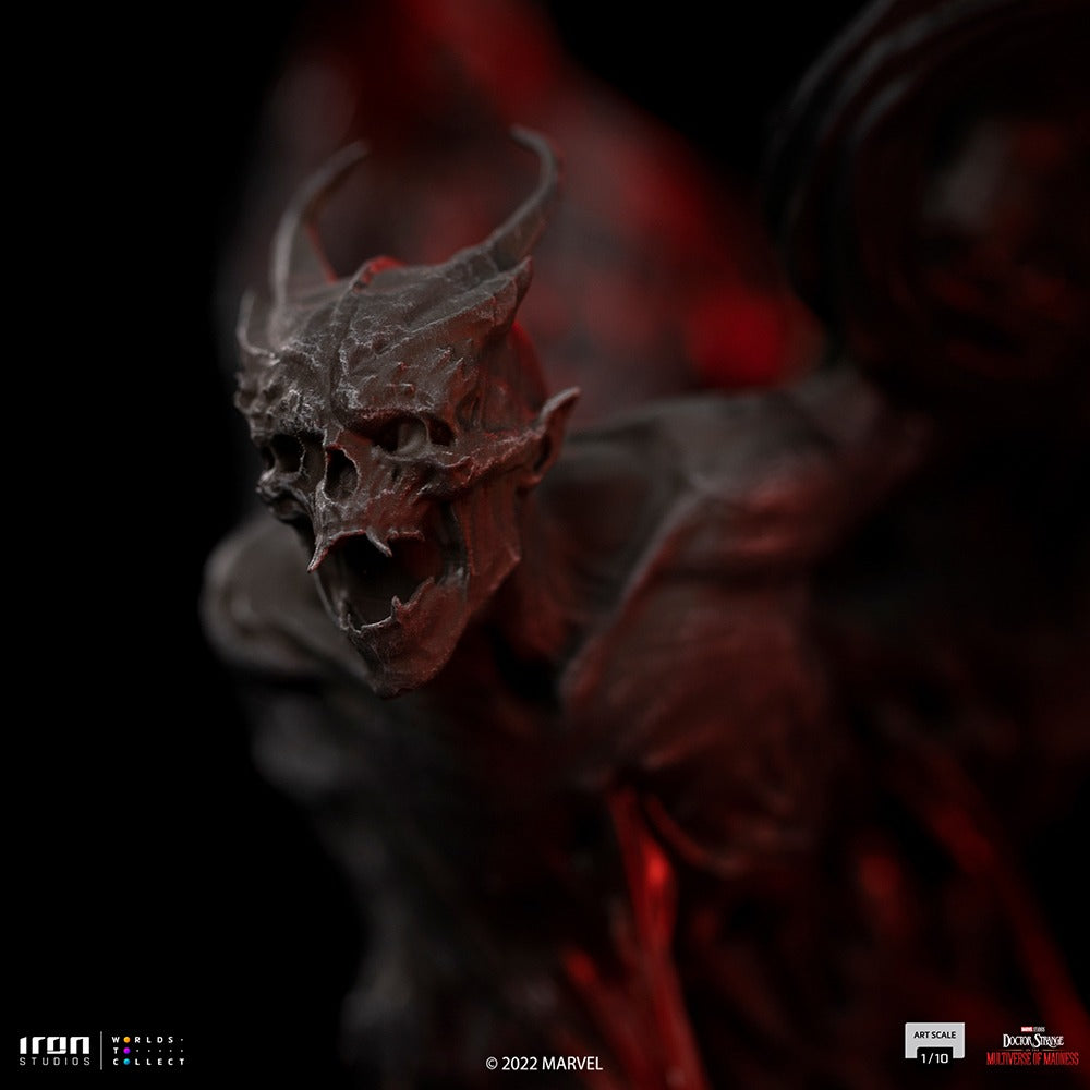 Estátua Defensor Estranho Zumbi - Dr Estranho no Multiverso da Loucura - Art Scale 1/10 - Iron Studios