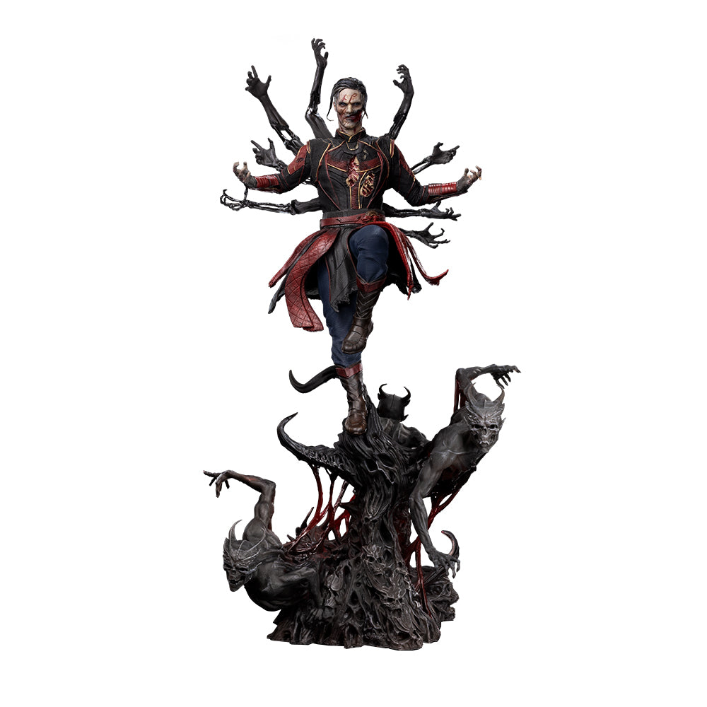 Estátua Defensor Estranho Zumbi - Dr Estranho no Multiverso da Loucura - Art Scale 1/10 - Iron Studios