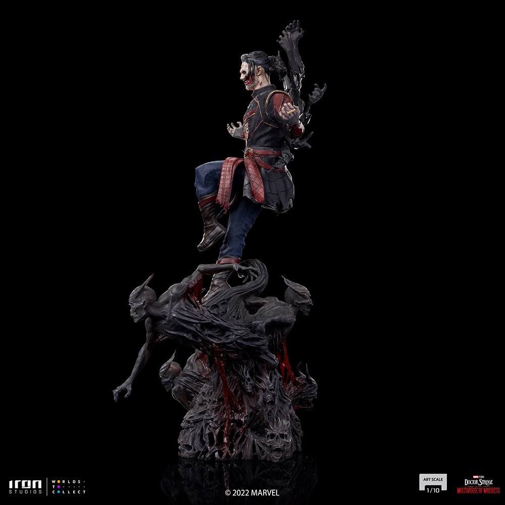 Estátua Defensor Estranho Zumbi - Dr Estranho no Multiverso da Loucura - Art Scale 1/10 - Iron Studios