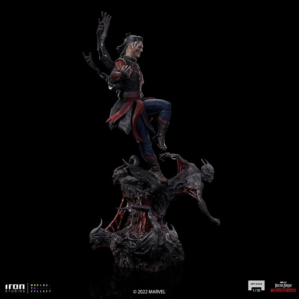 Estátua Defensor Estranho Zumbi - Dr Estranho no Multiverso da Loucura - Art Scale 1/10 - Iron Studios
