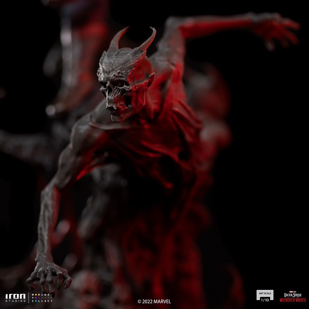 Estátua Defensor Estranho Zumbi - Dr Estranho no Multiverso da Loucura - Art Scale 1/10 - Iron Studios