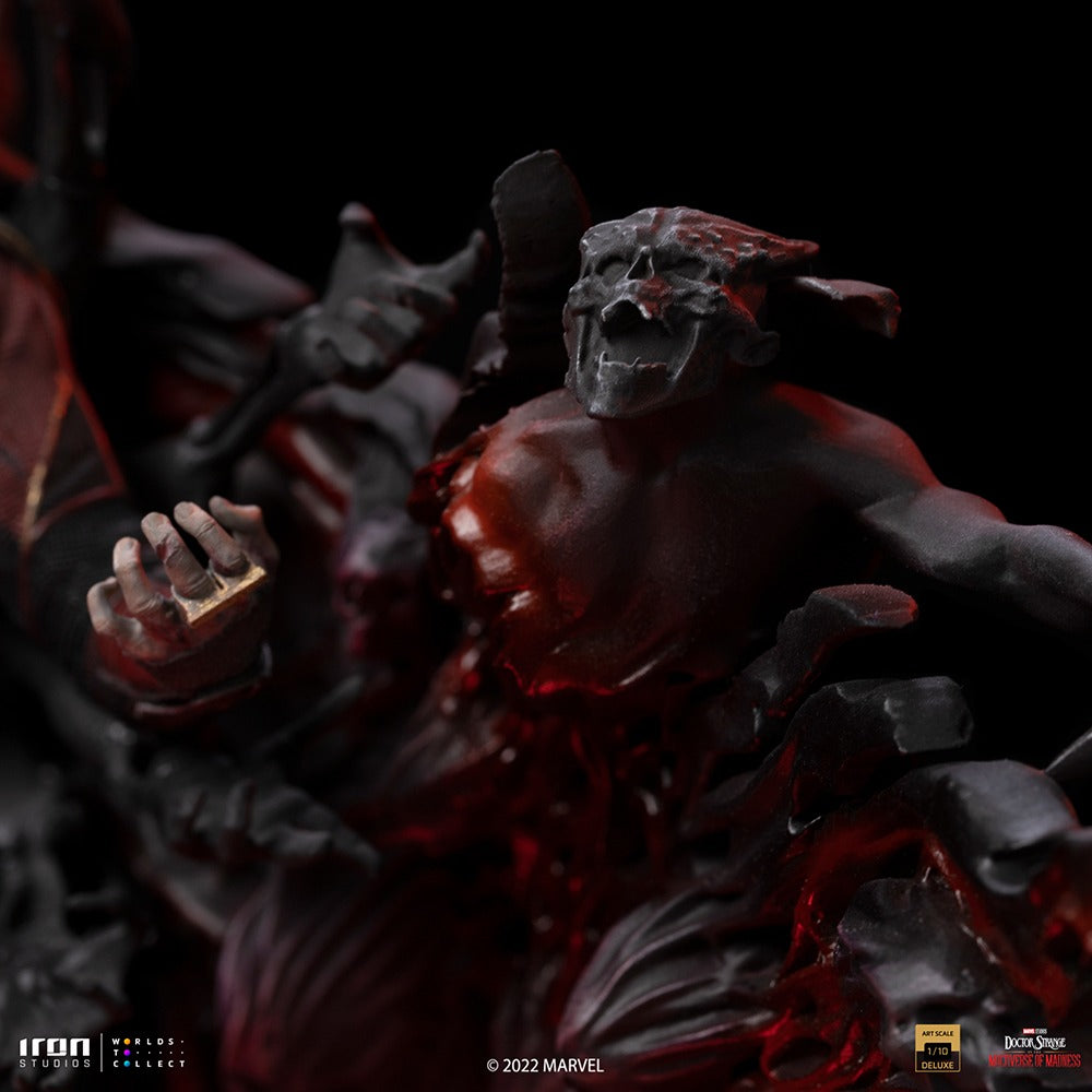 Estátua Defensor Estranho Zumbi Deluxe - Dr Estranho no Multiverso da Loucura - Art Scale 1/10 - Iron Studios