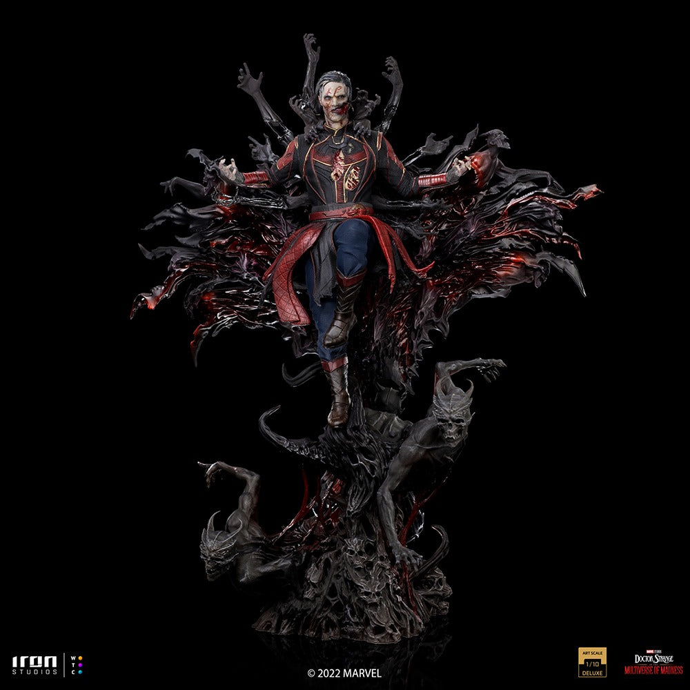 Estátua Defensor Estranho Zumbi Deluxe - Dr Estranho no Multiverso