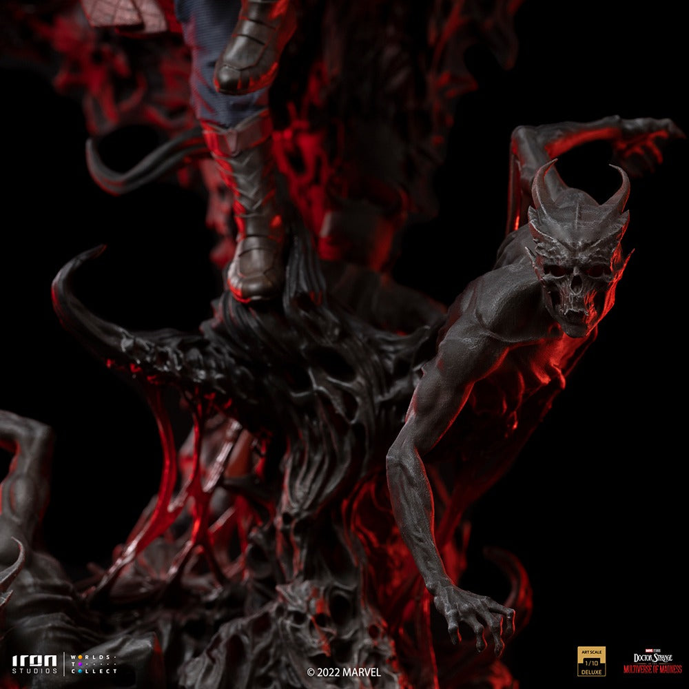 Estátua Defensor Estranho Zumbi Deluxe - Dr Estranho no Multiverso da Loucura - Art Scale 1/10 - Iron Studios