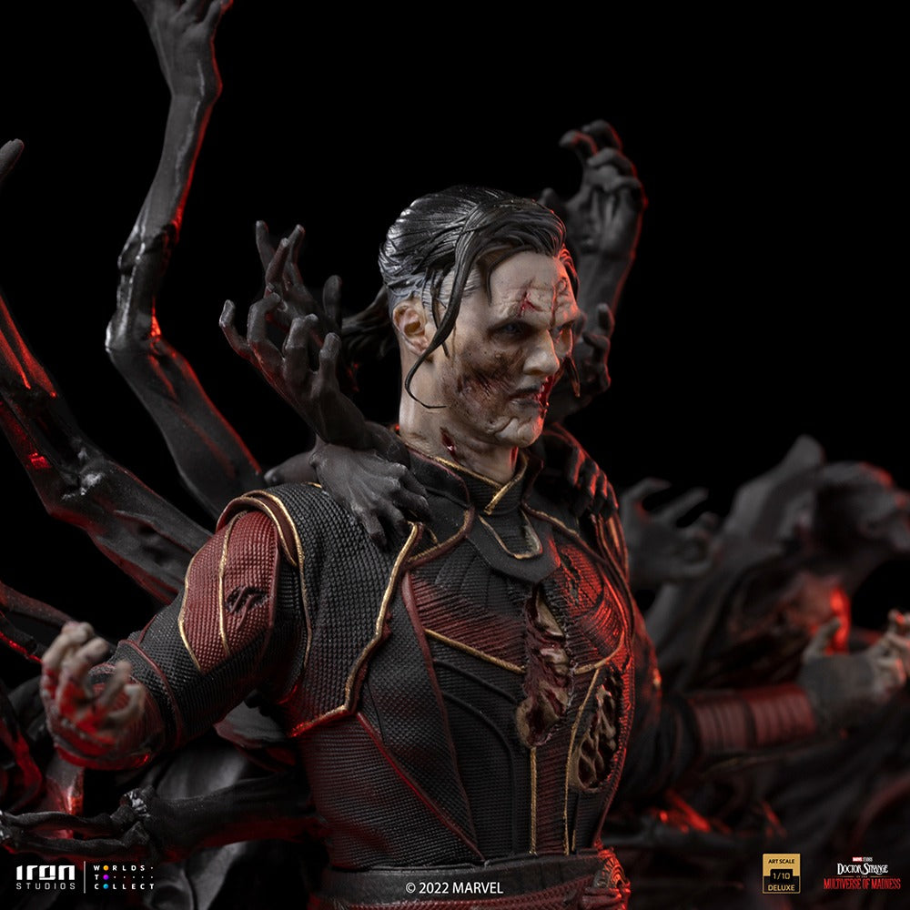 Estátua Defensor Estranho Zumbi Deluxe - Dr Estranho no Multiverso da Loucura - Art Scale 1/10 - Iron Studios