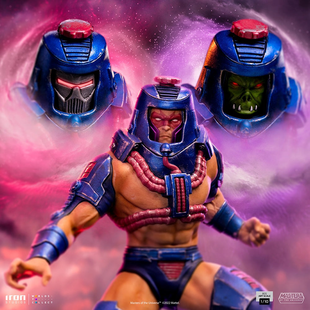 Estátua Multi-faces - He-man e os Mestres do Universo - Art Scale 1/10 - Iron Studios