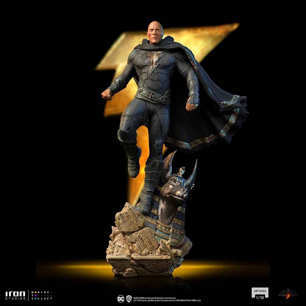 Estátua Adão Negro - Adão Negro - Art Scale 1/10 - Iron Studios