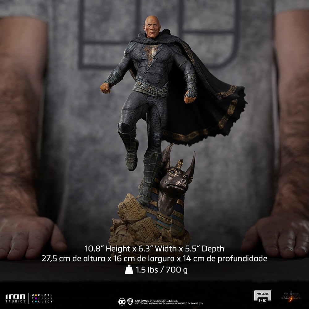 Estátua Adão Negro - Adão Negro - Art Scale 1/10 - Iron Studios