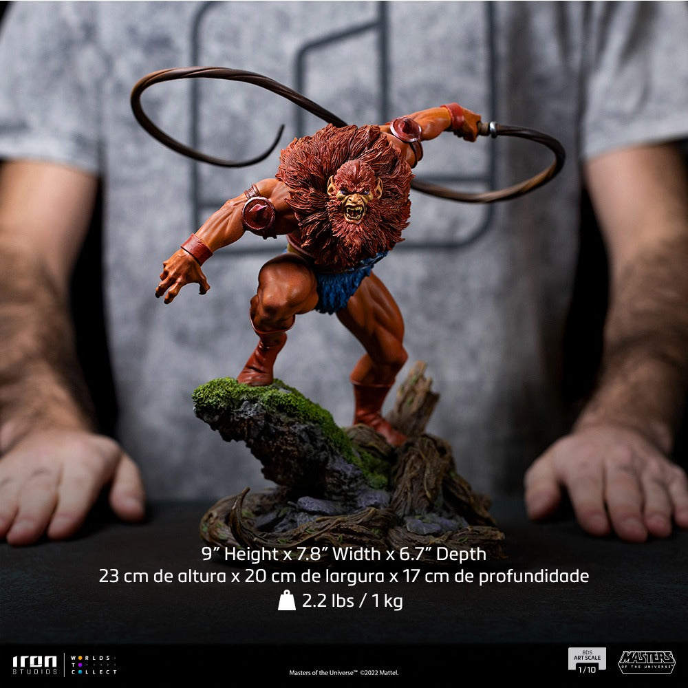 Estátua Homem Fera - He-Man e os Mestres do Universo - BDS Art Scale 1/10 - Iron Studios