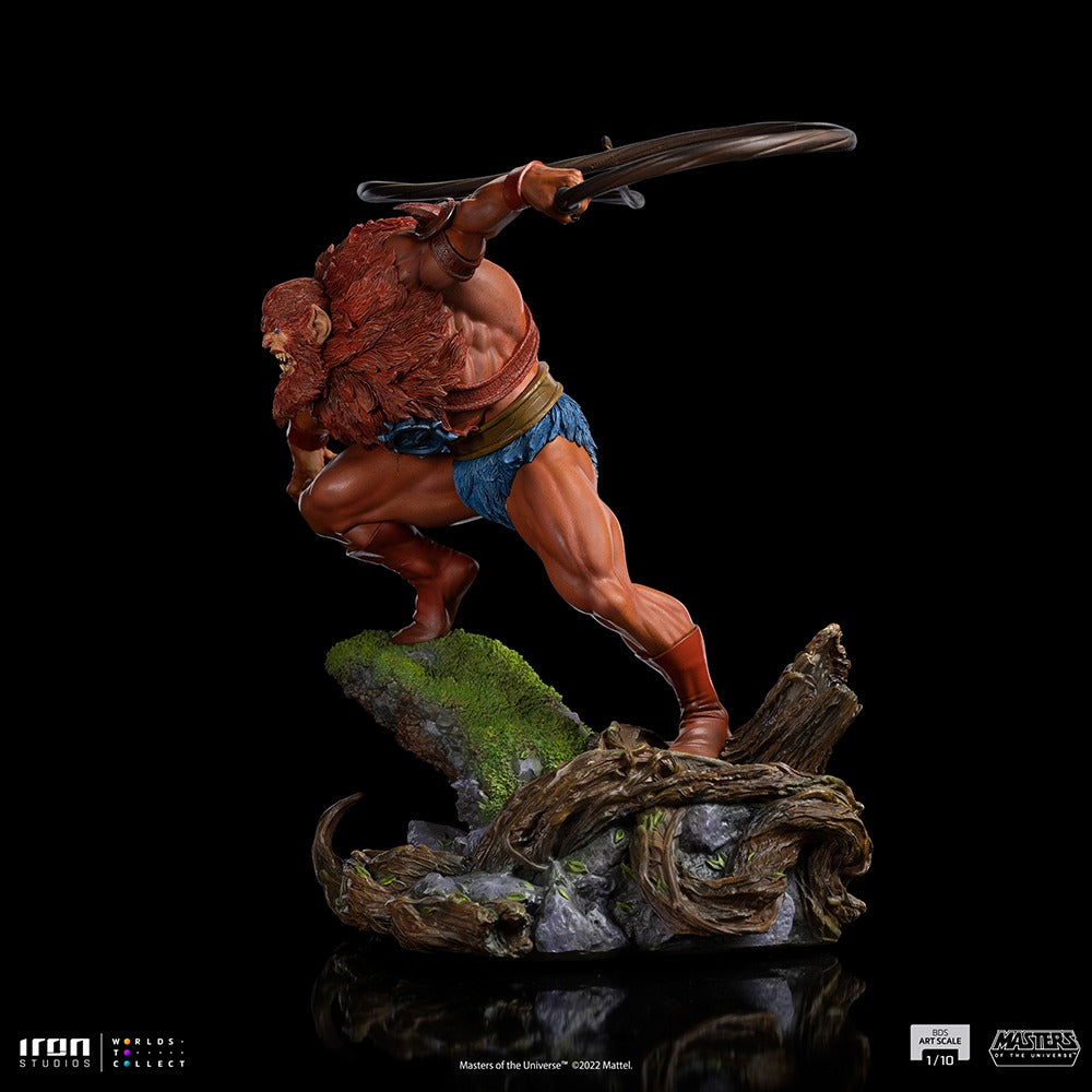 Estátua Homem Fera - He-Man e os Mestres do Universo - BDS Art Scale 1/10 - Iron Studios