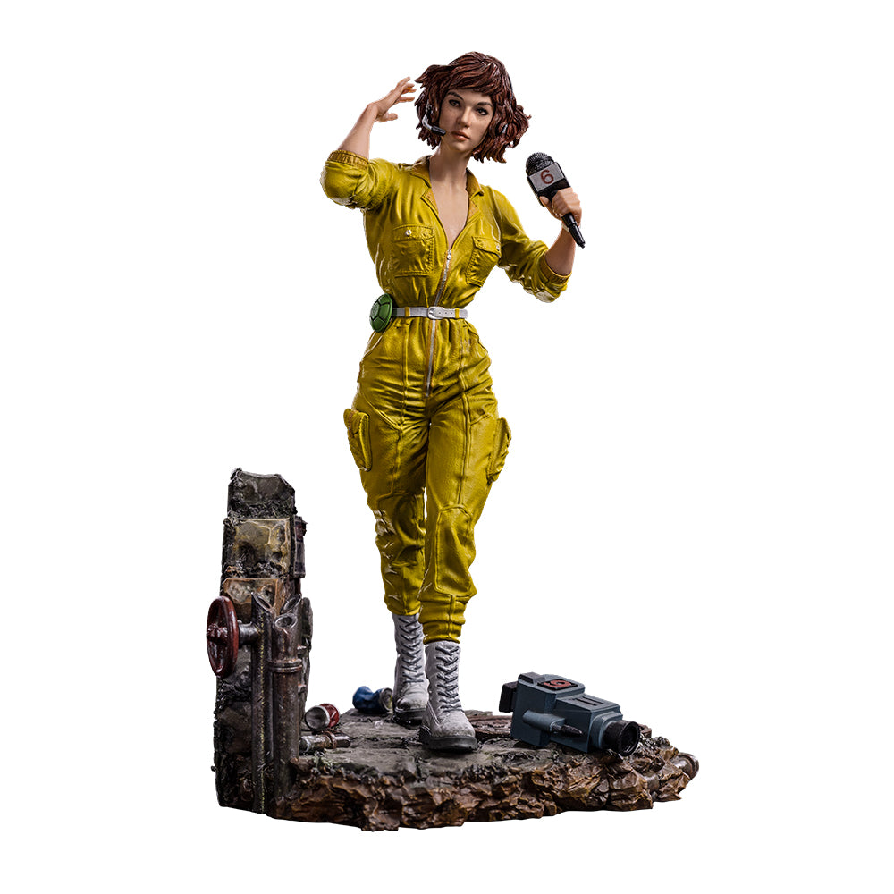 Estátua April O`Neil - Tartarugas Ninja - BDS Art Scale 1/10 - Iron Studios