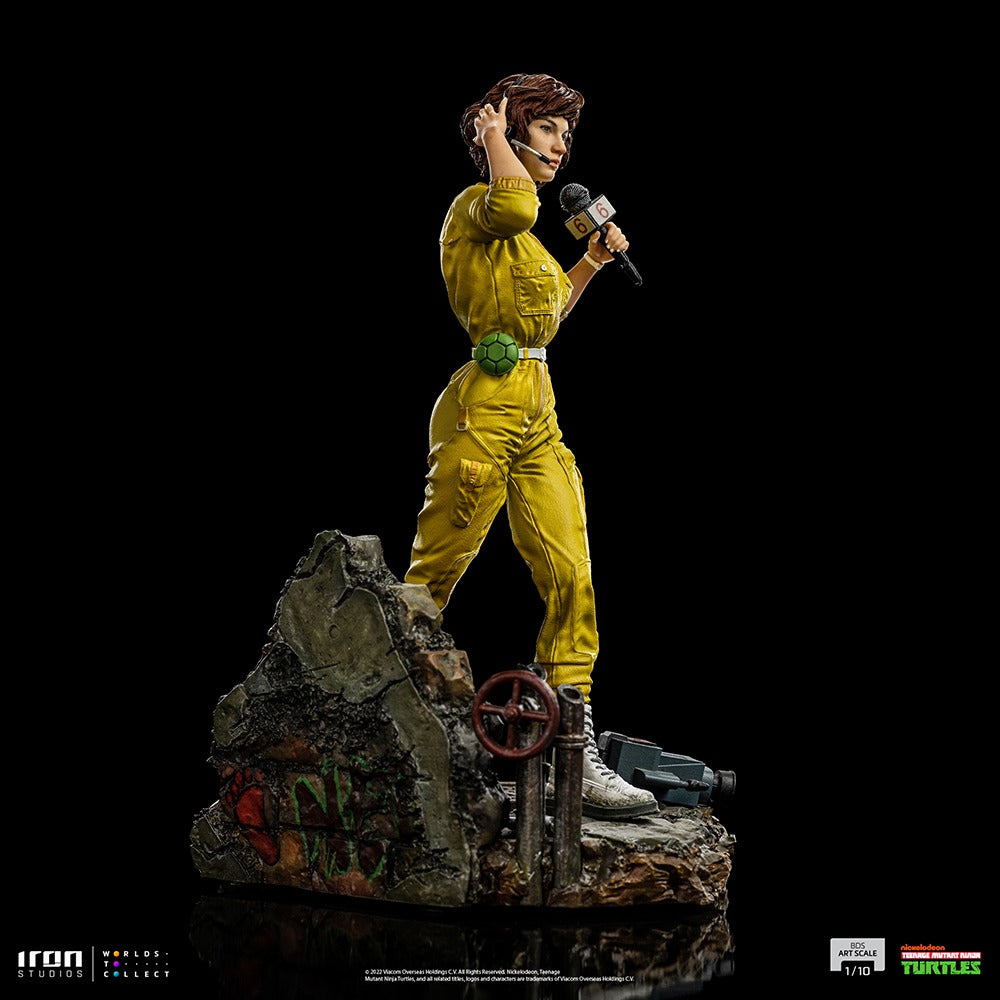 Estátua April O`Neil - Tartarugas Ninja - BDS Art Scale 1/10 - Iron Studios
