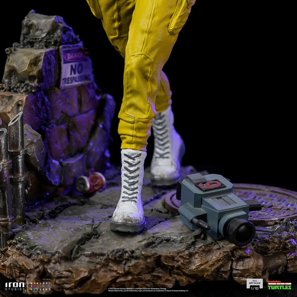Estátua April O`Neil - Tartarugas Ninja - BDS Art Scale 1/10 - Iron Studios