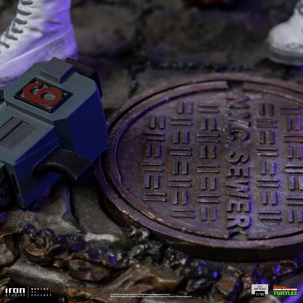 Estátua April O`Neil - Tartarugas Ninja - BDS Art Scale 1/10 - Iron Studios