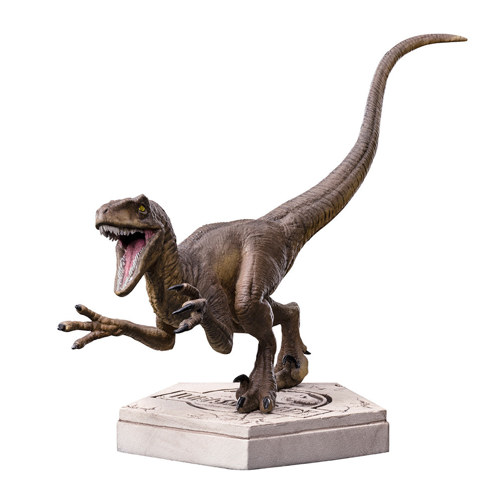Estátua Velociraptor A - Jurassic Park - Icons - Iron Studios