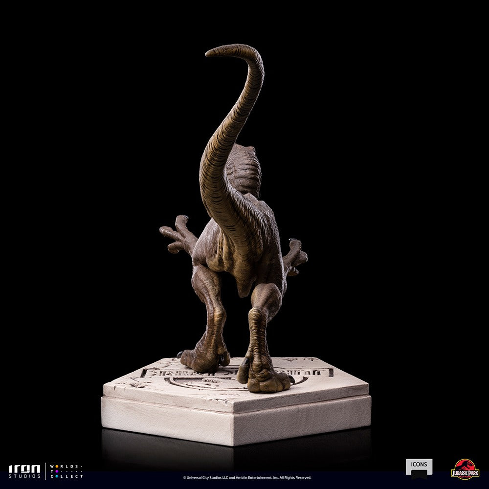 Estátua Velociraptor A - Jurassic Park - Icons - Iron Studios
