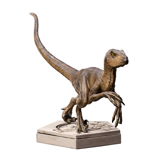 Estátua Velociraptor B - Jurassic Park - Icons - Iron Studios