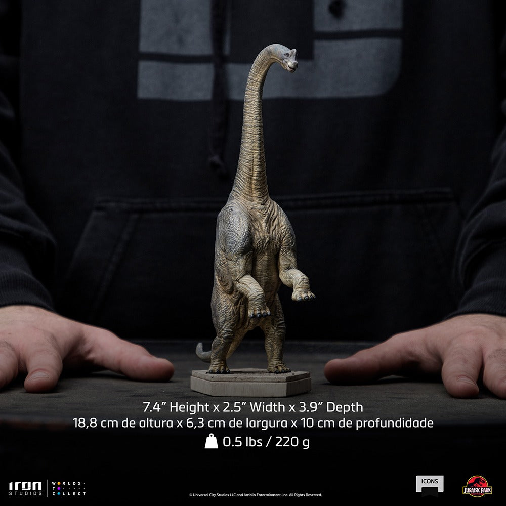 Estátua Braquiossauro - Jurassic Park - Icons - Iron Studios