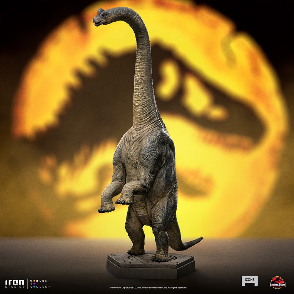 Estátua Braquiossauro - Jurassic Park - Icons - Iron Studios
