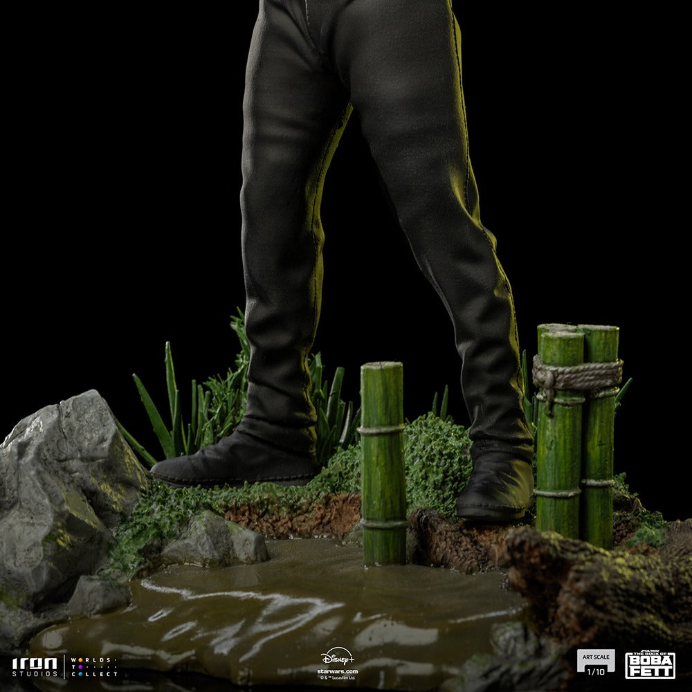 Estátua Luke Skywalker and Grogu Training Ver. - Book of Boba Fett - Art Scale 1/10 - Iron Studios