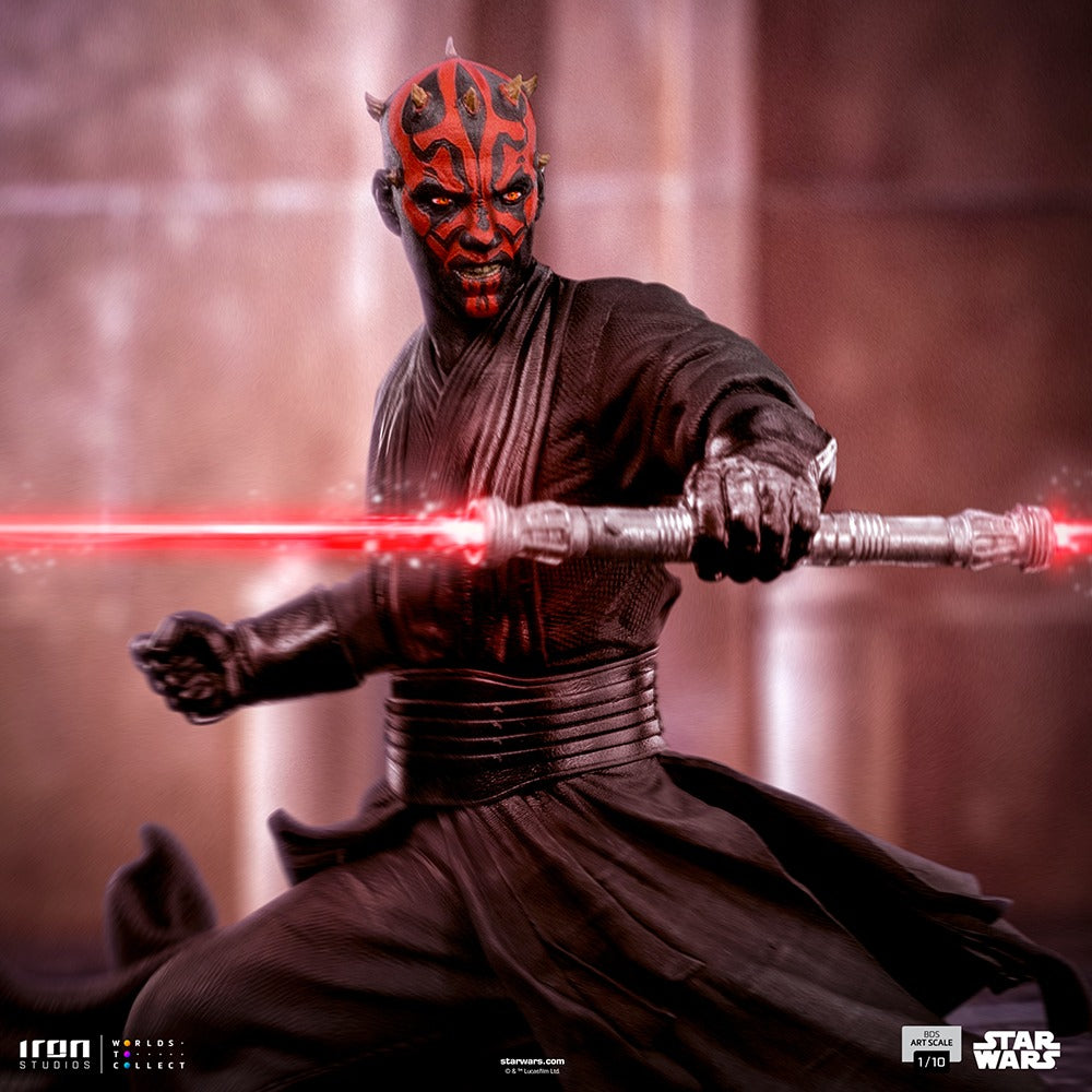 Estátua Darth Maul - Star Wars - BDS Art Scale 1/10 - Iron Studios