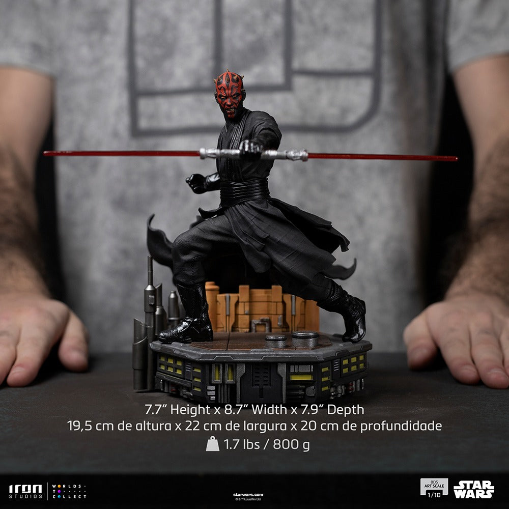 Estátua Darth Maul - Star Wars - BDS Art Scale 1/10 - Iron Studios