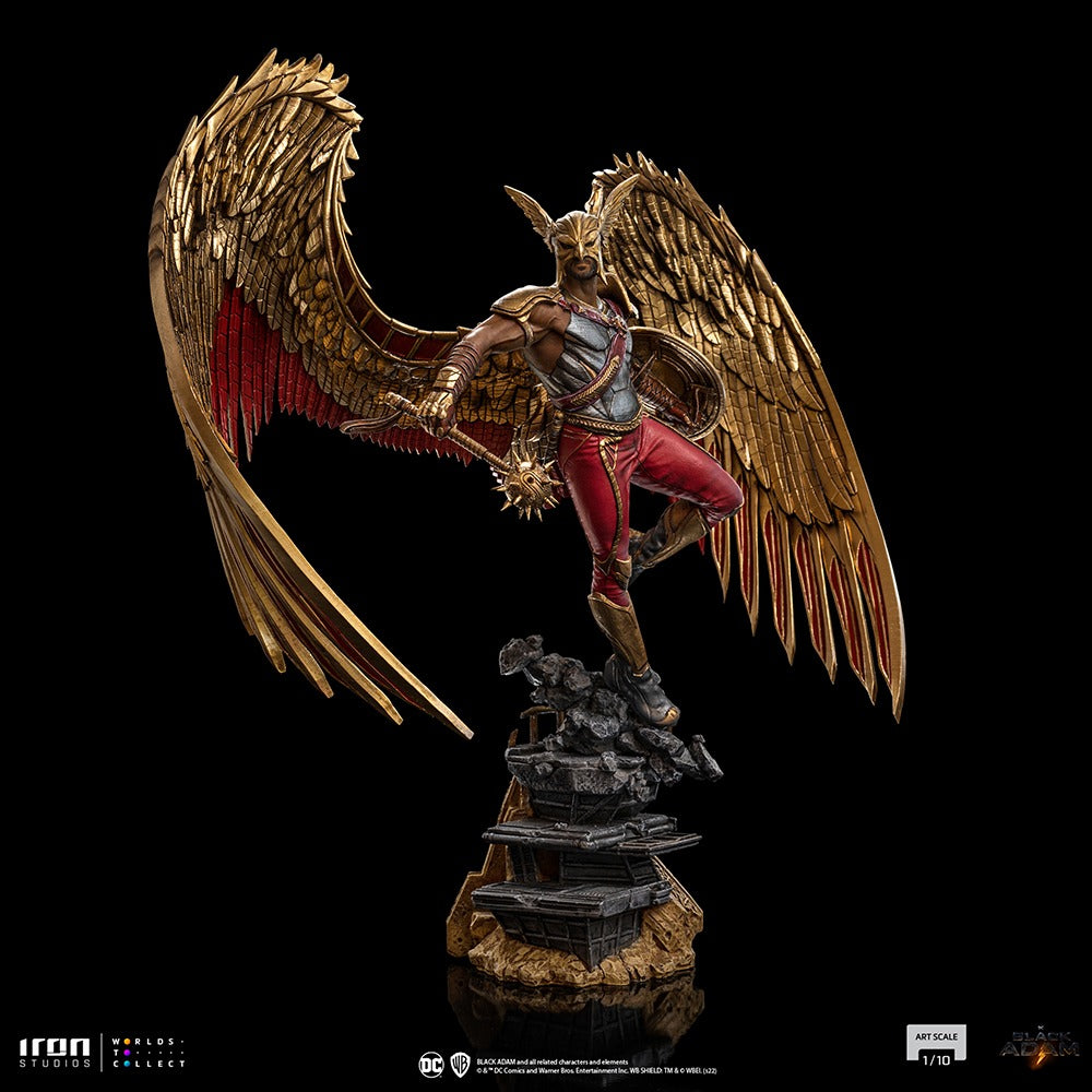Estátua Gavião Negro - Adão Negro - Art Scale 1/10 - Iron Studios