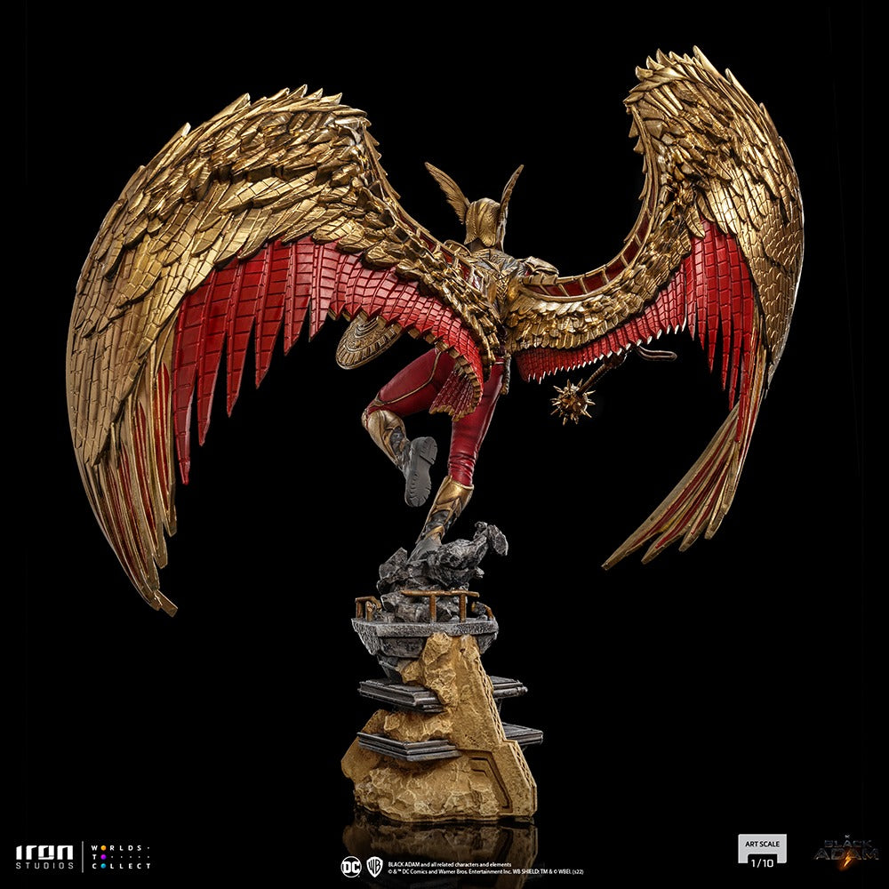 Estátua Gavião Negro - Adão Negro - Art Scale 1/10 - Iron Studios